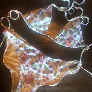 J.Crew Floral Bikini